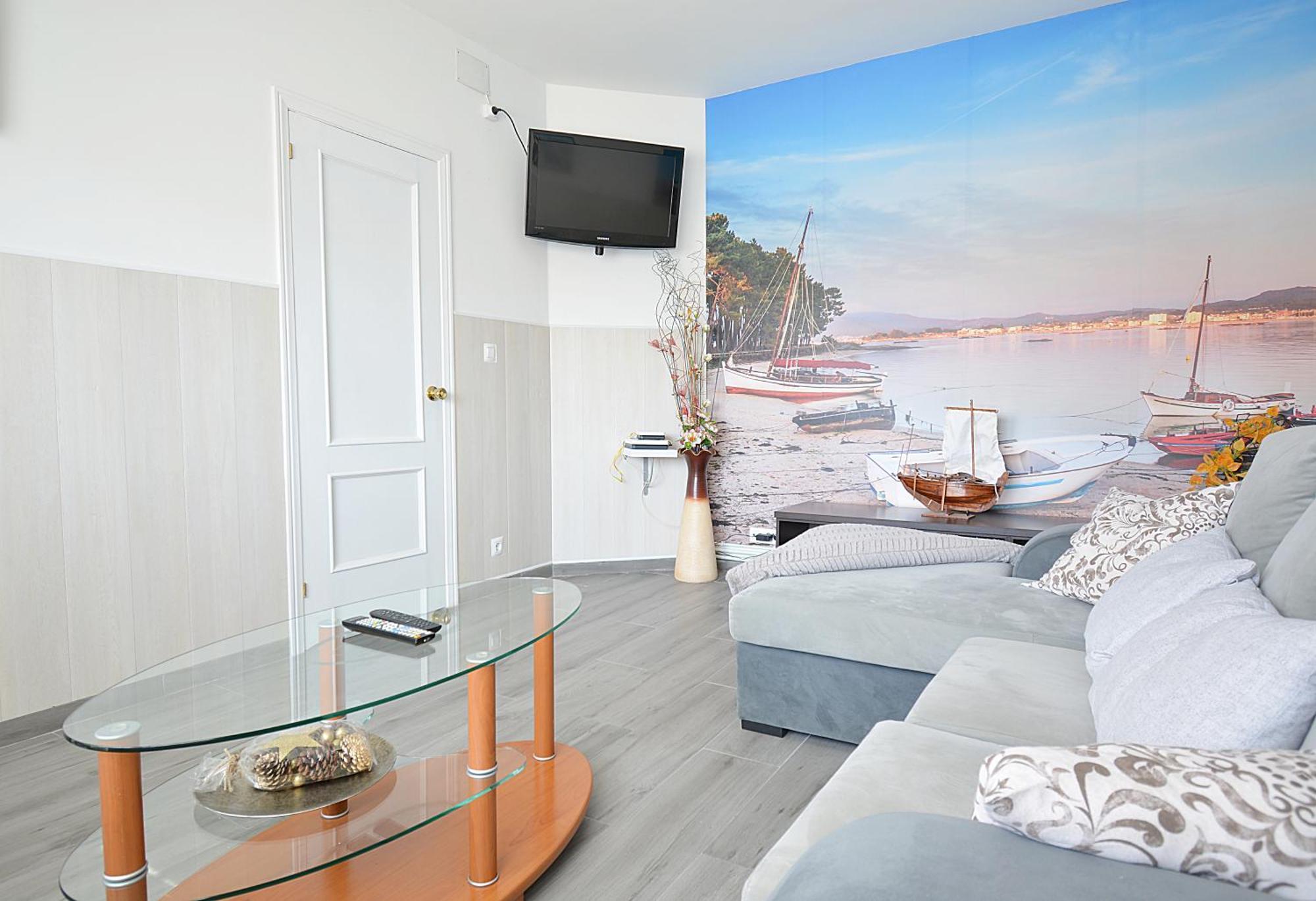 Casa De Playa En Un Pequeno Paraiso Isla de Arosa Exteriör bild